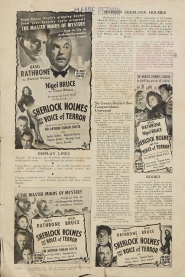 Sherlock Holmes and the Voice of Terror