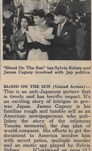 Blood on the Sun